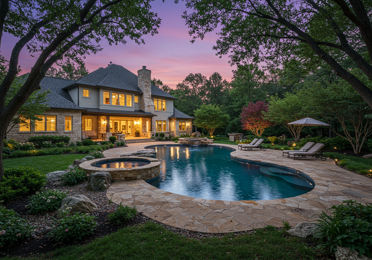 Austin Texas home with pool