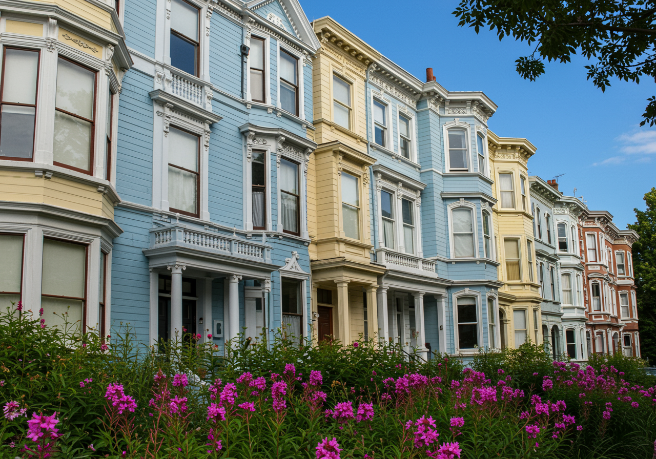Painted ladies house style