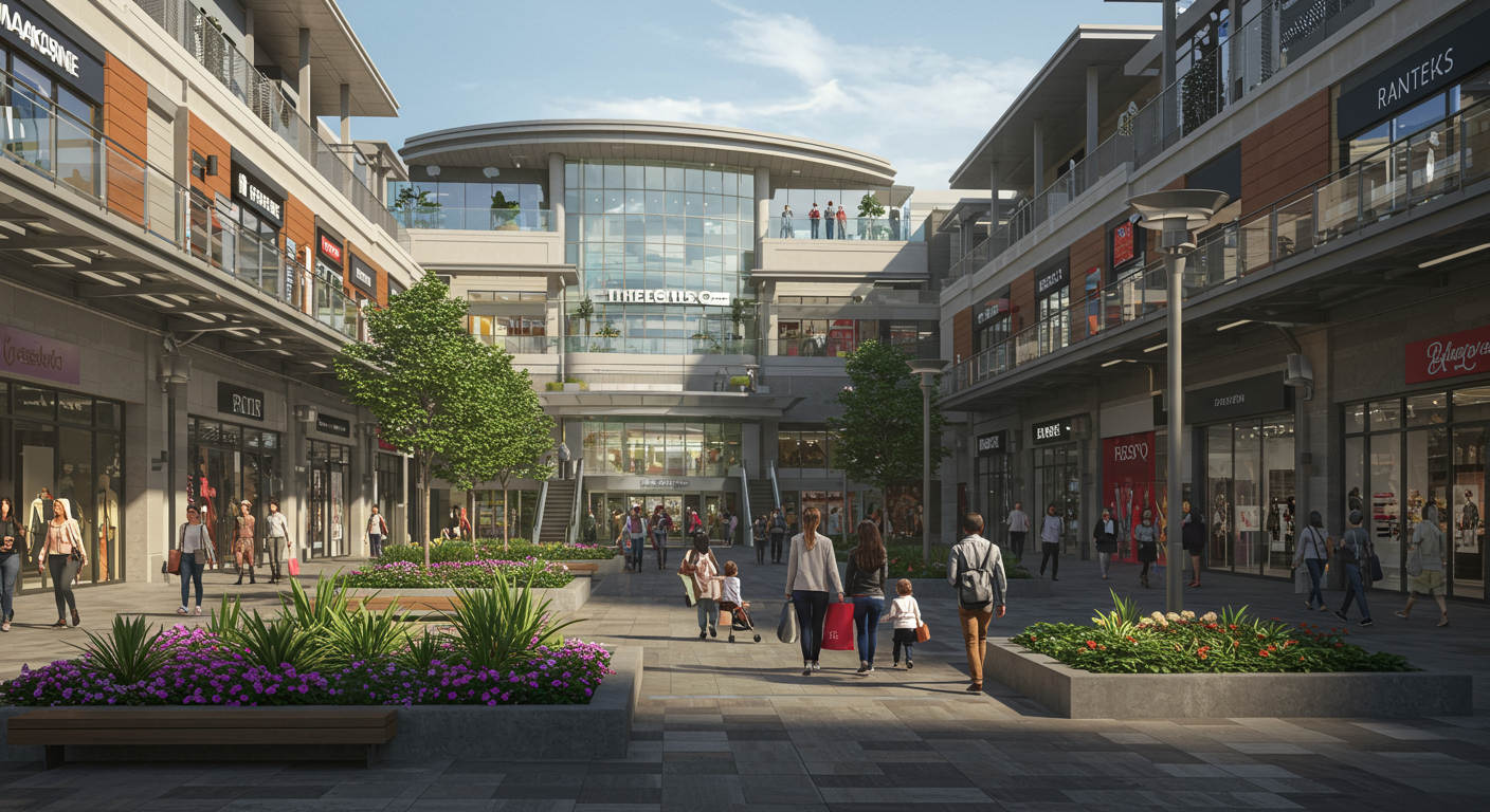 Exterior of Tysons Corner Center, McLean VA