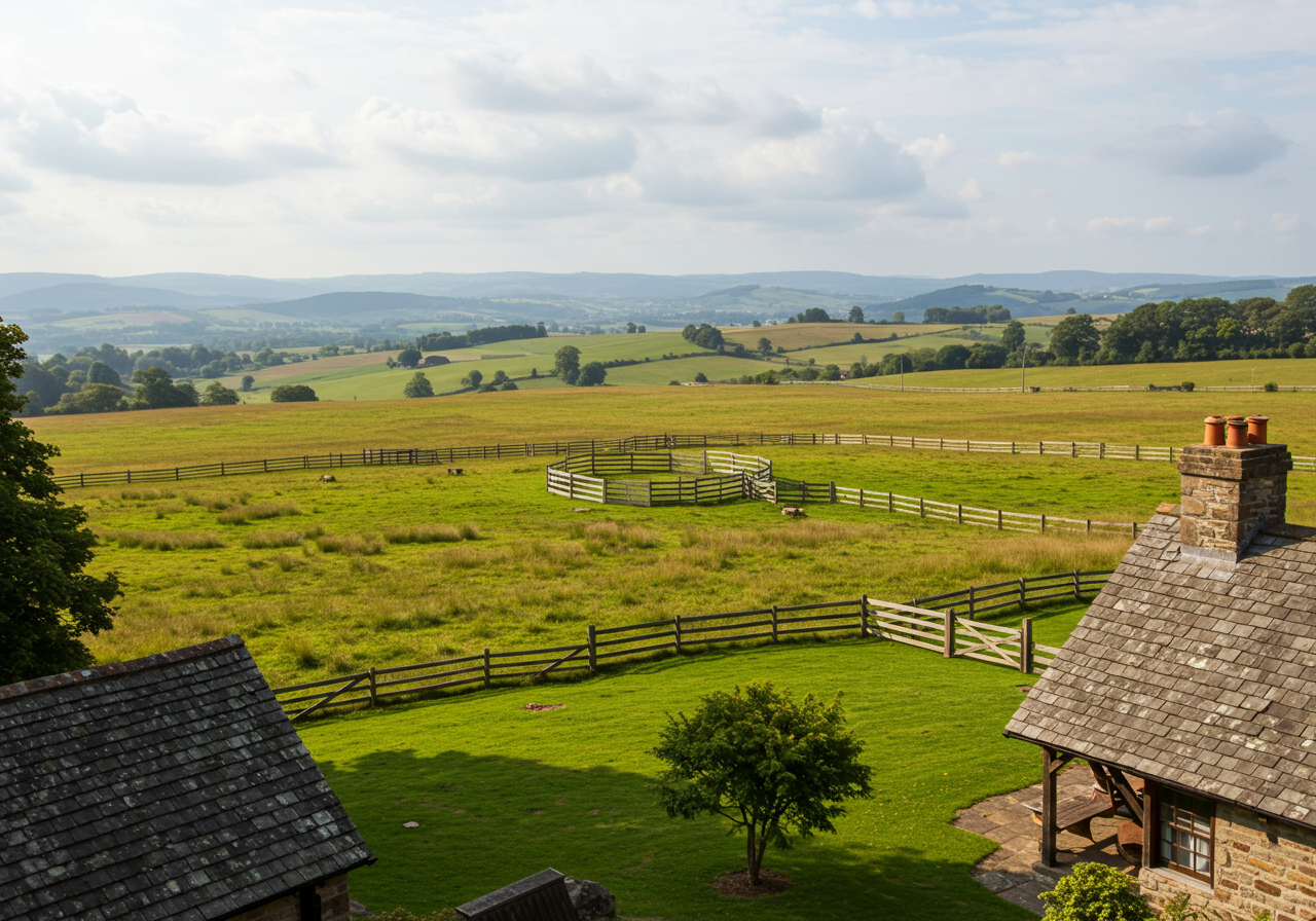 Shaw Luxury Ranch for Sale in Cora, Wyoming - Horse-Riding Arena
