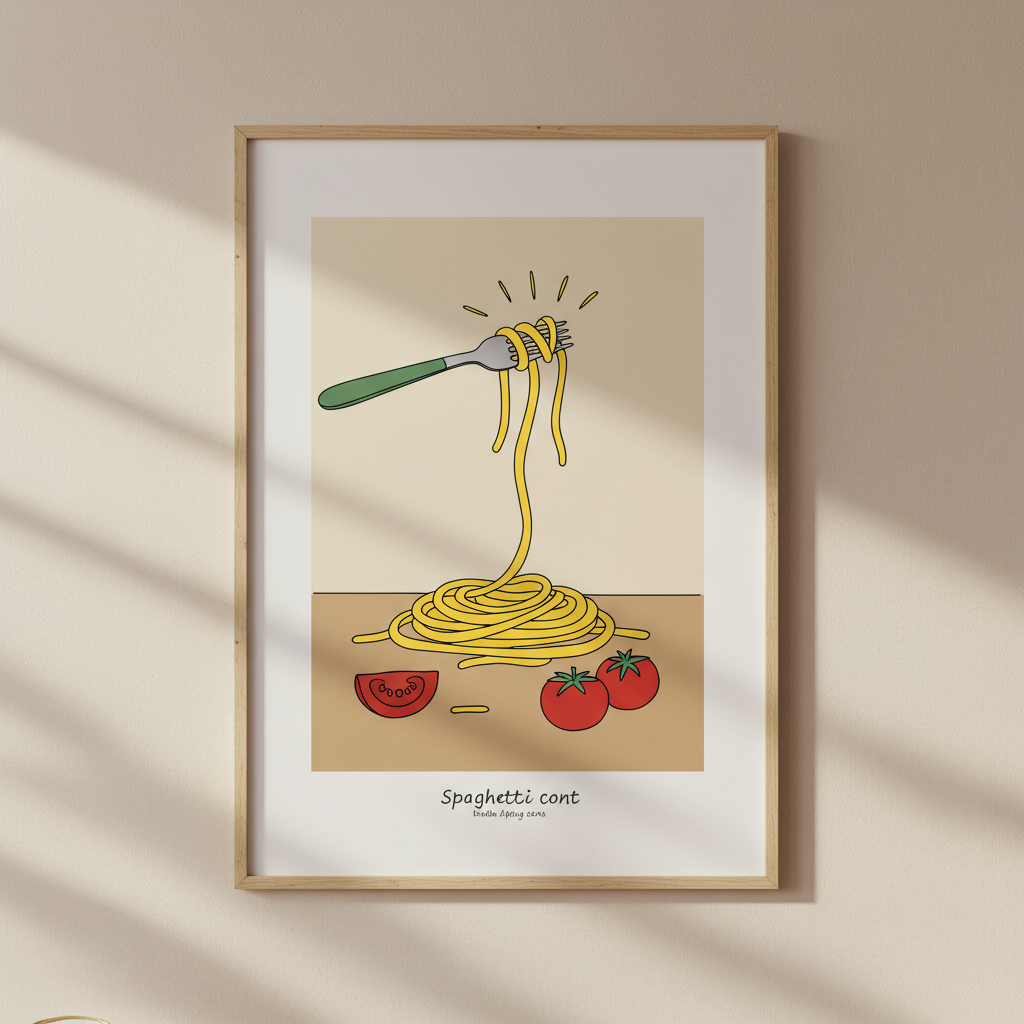 pasta artwork