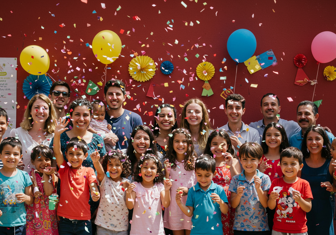 Northrop Group and Giveback Homes - Perez family celebration