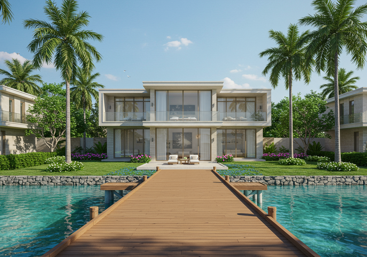 Where is David Beckhams house in Miami?