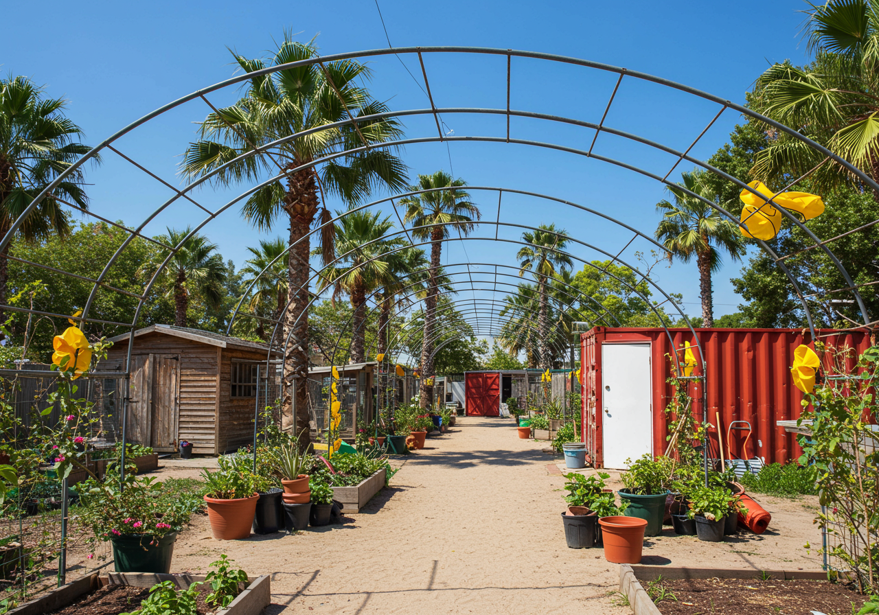 Fresh produce at the Great Park Farmer’s Market in Irvine
