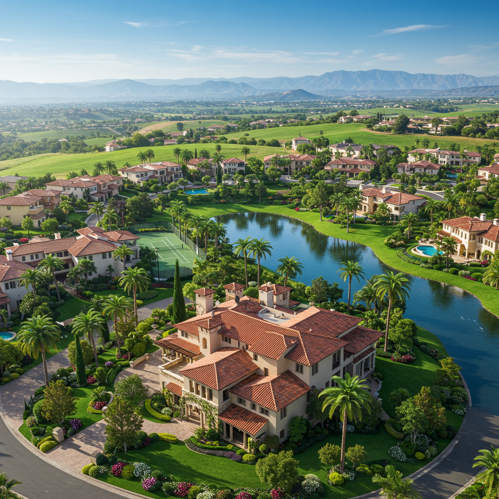 Luxury homes at Canyon Crest, Mission Viejo
