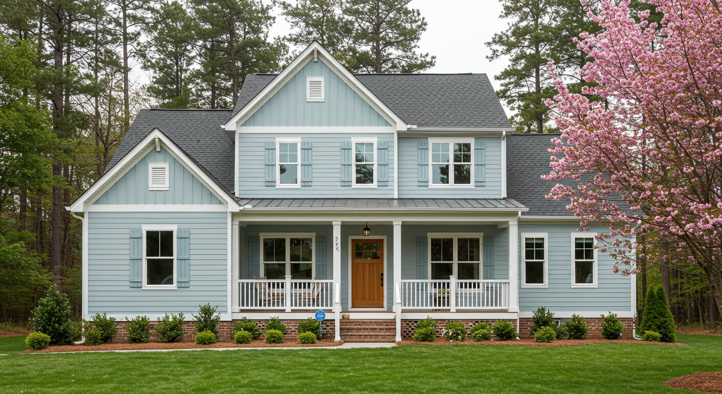 Exterior of house