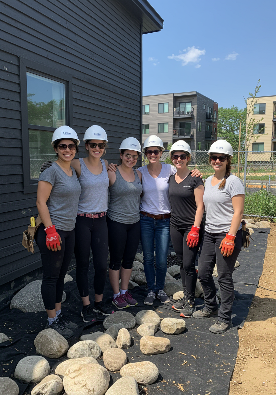 Northrop Group and Giveback Homes Denver Build Day 2022
