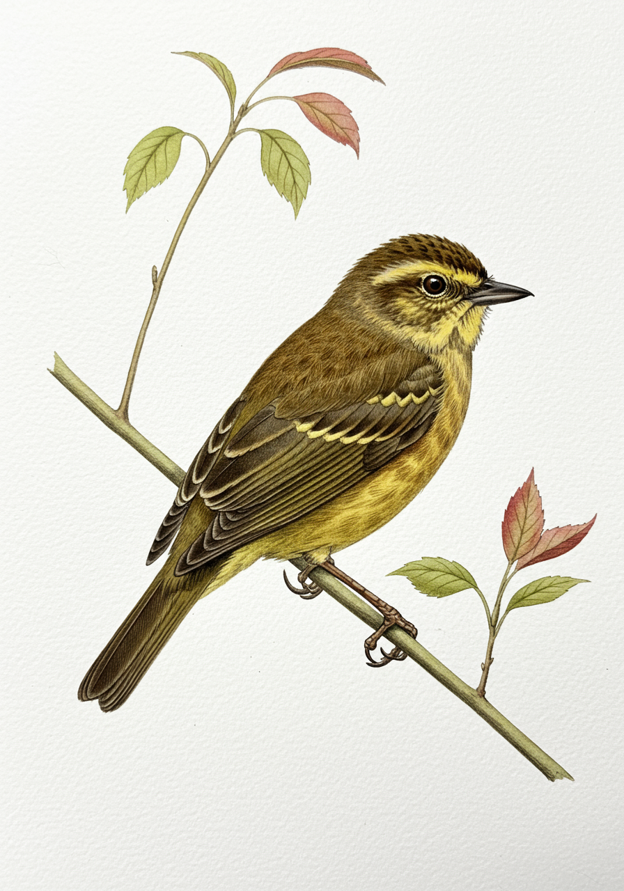 An illustration of a Lyall's wren found on Stephens Island