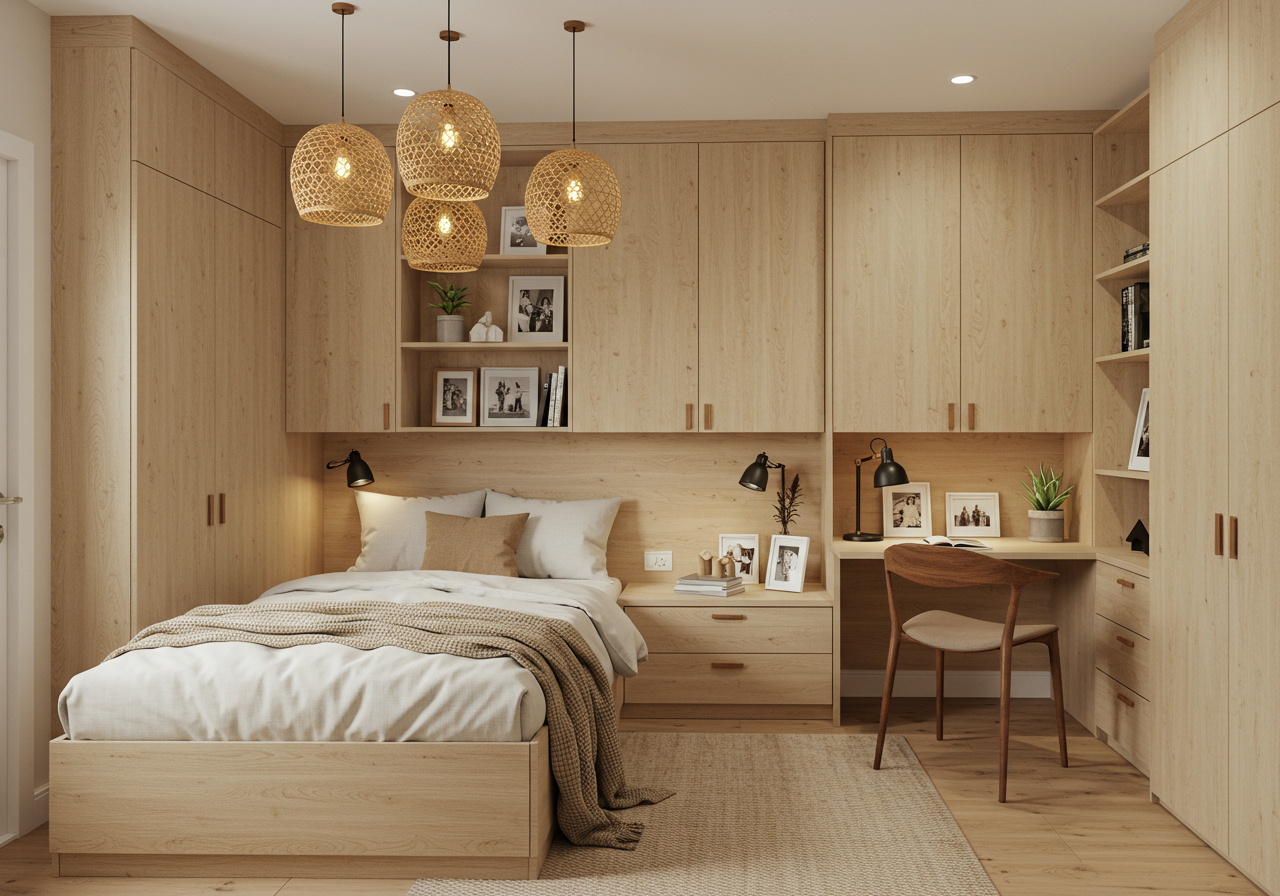 wooden ADU cabinetry