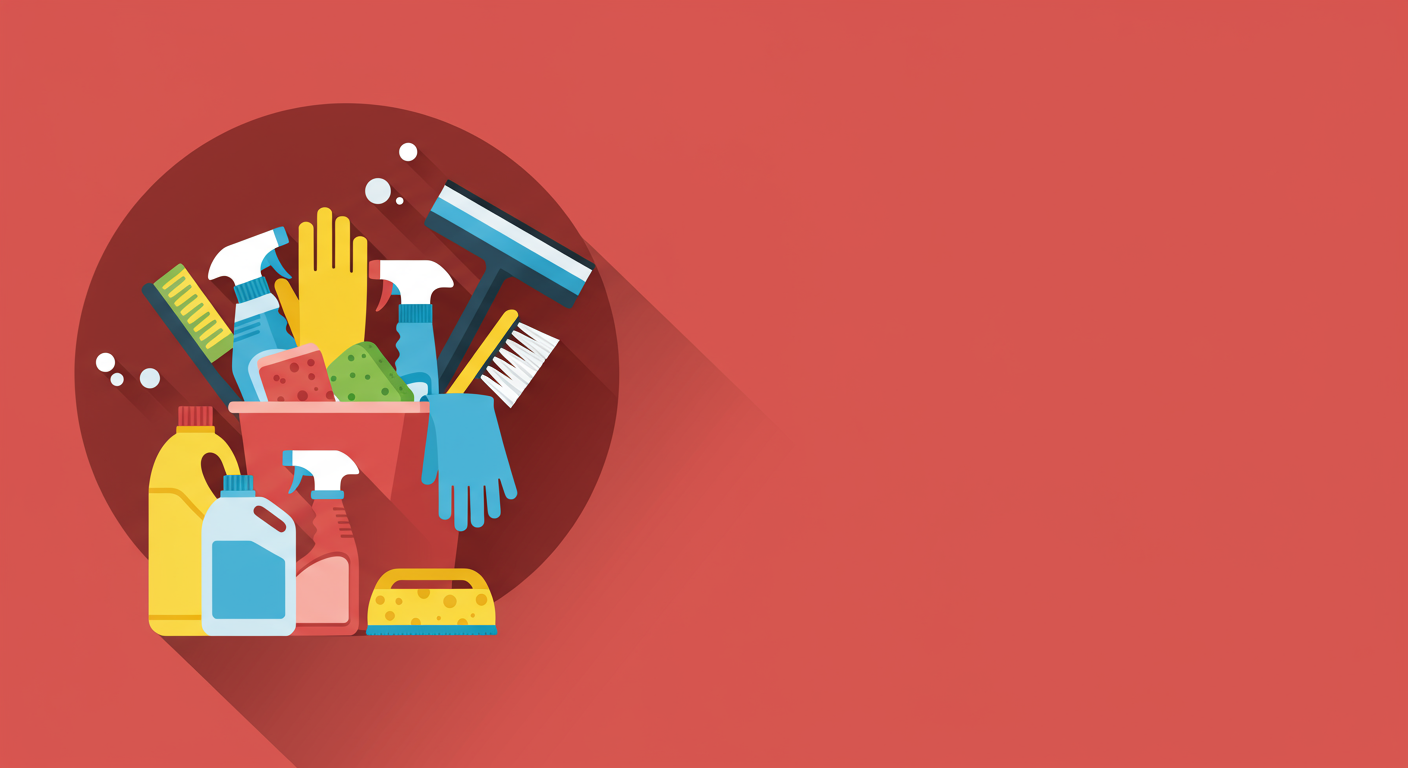 Cleaning supplies