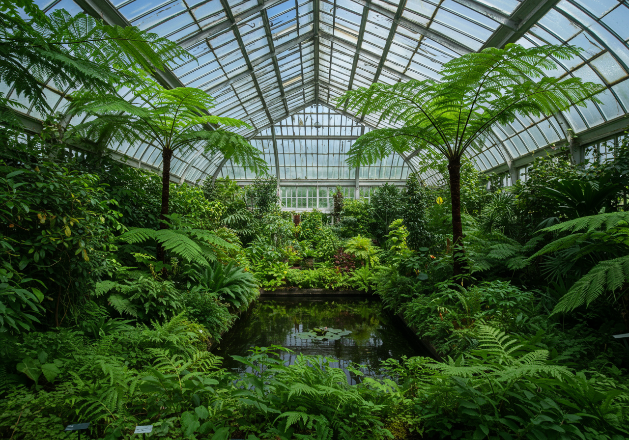 Find serenity at the Garfield Park Conservatory