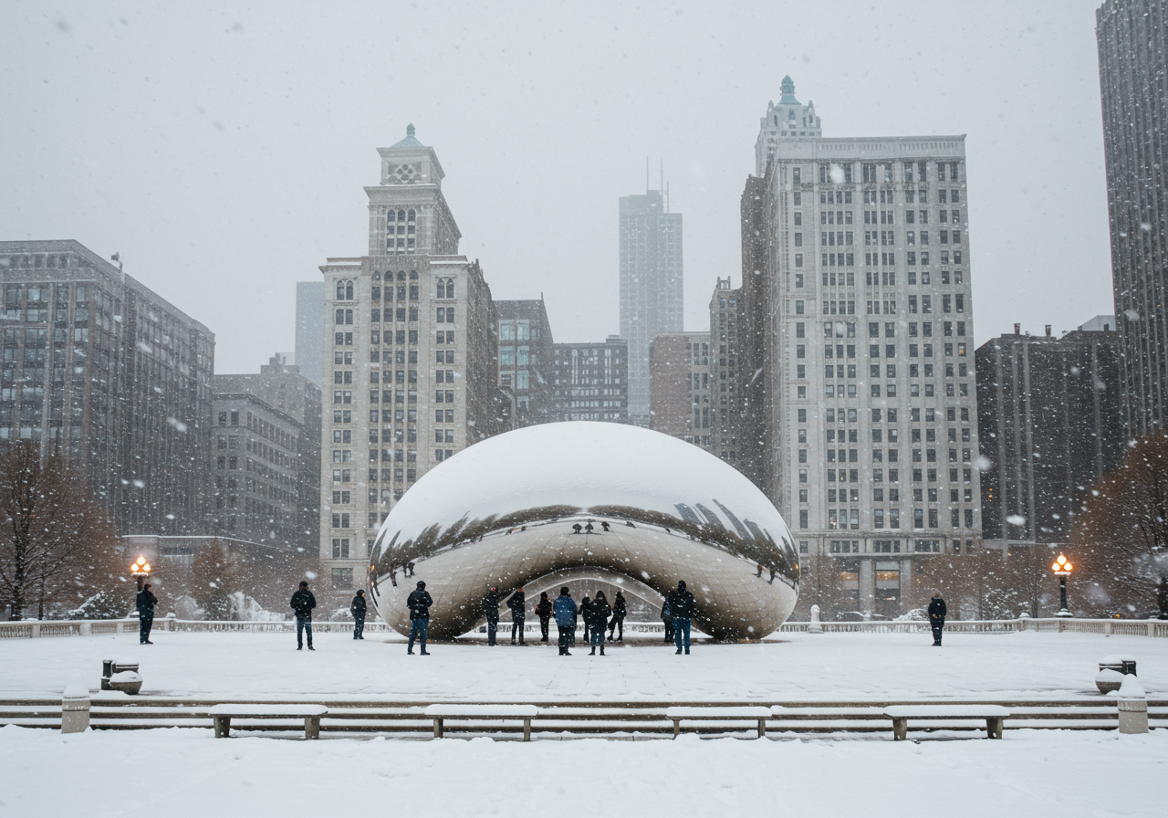 See public art in Millennium Park