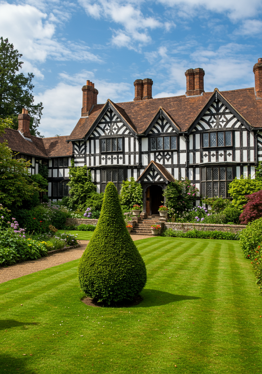 tudor style house speke hall