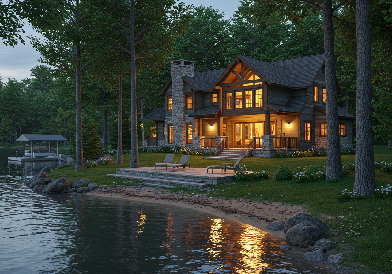 Focus on the outdoor areas