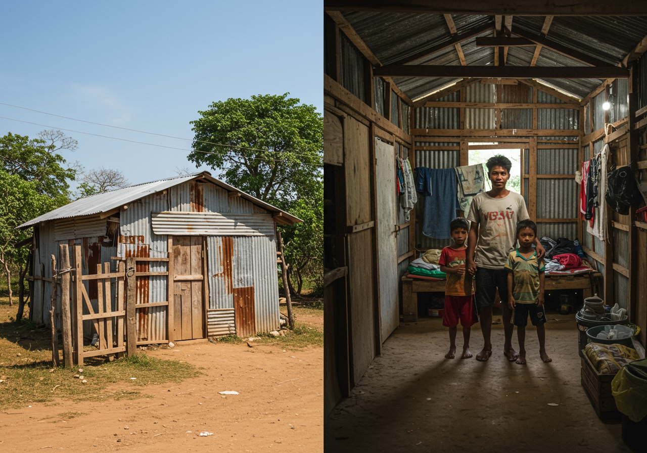 Giveback Homes Costa Rica Home with The Northrop Group, 2024