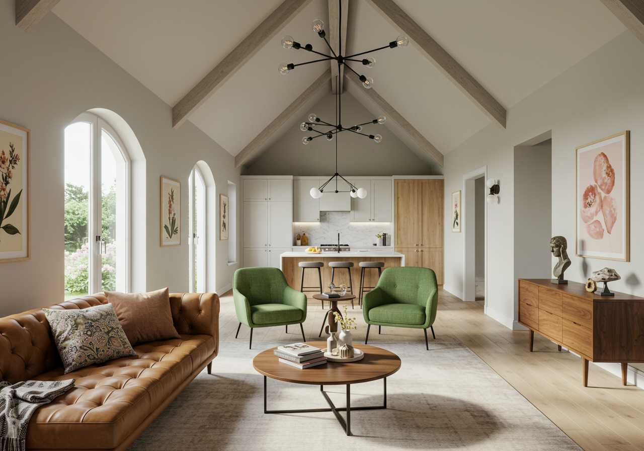 eclectic interior design