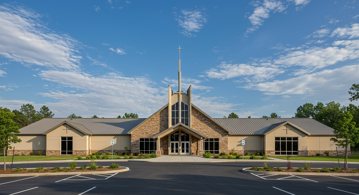 Notre Dame Church and school