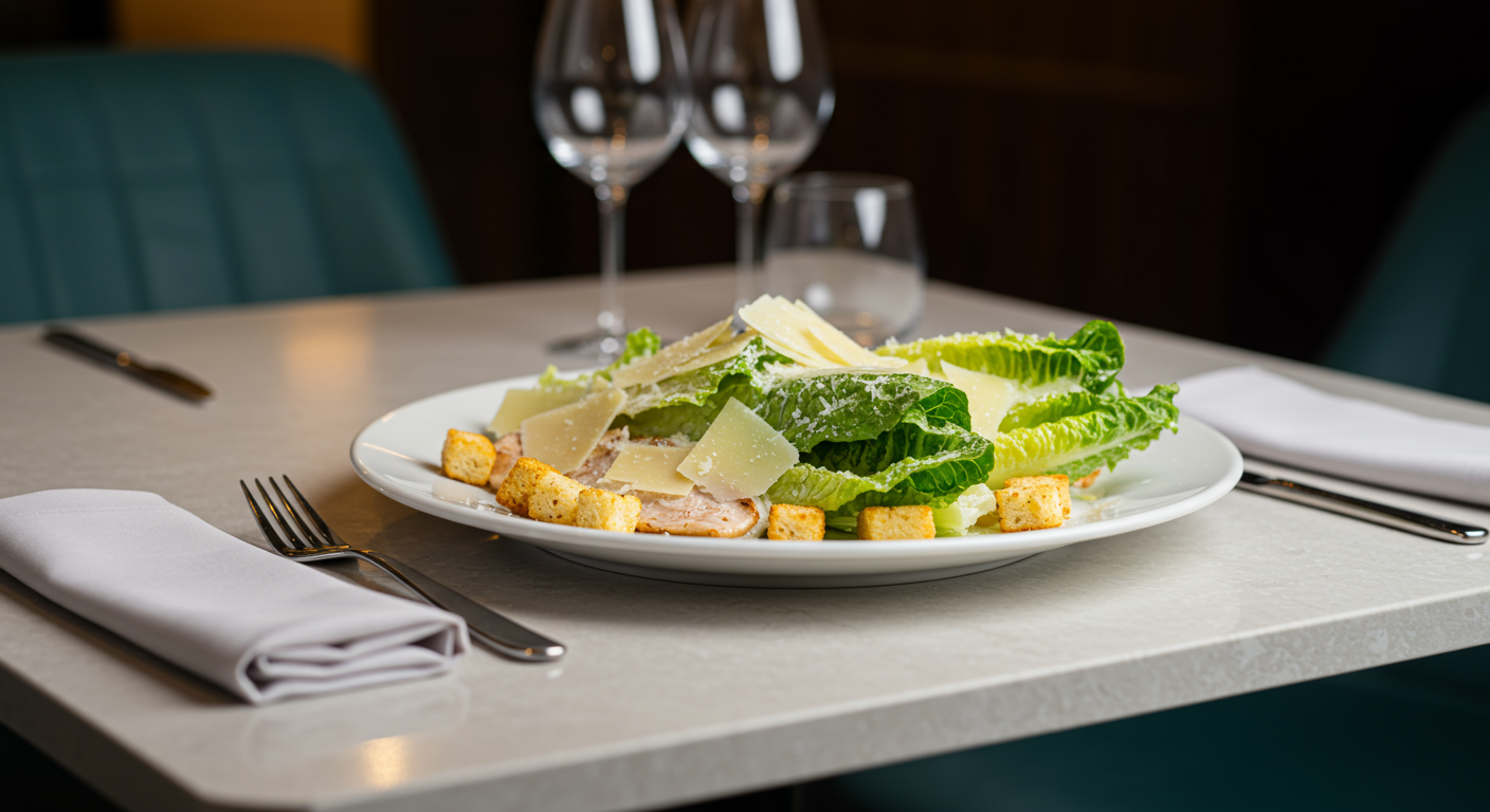 alchemy c3 lab restaurant caesar salad