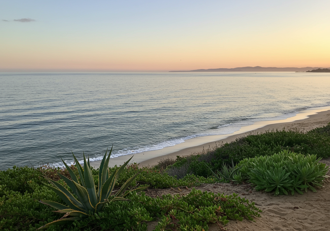 Surfers enjoying the waves at Thalia Street Beach, Laguna Beach