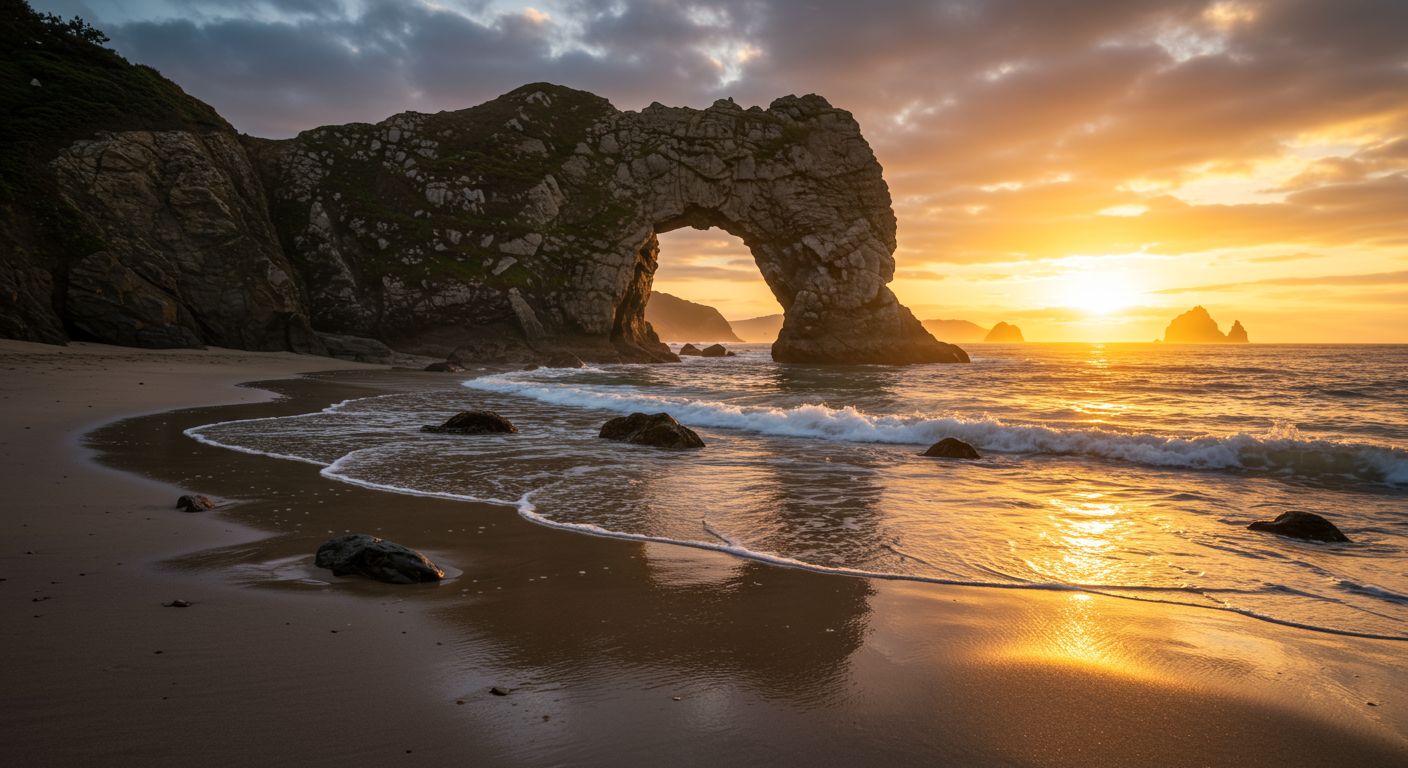 Pfeiffer Beach, part of Big Sur, California, USA
