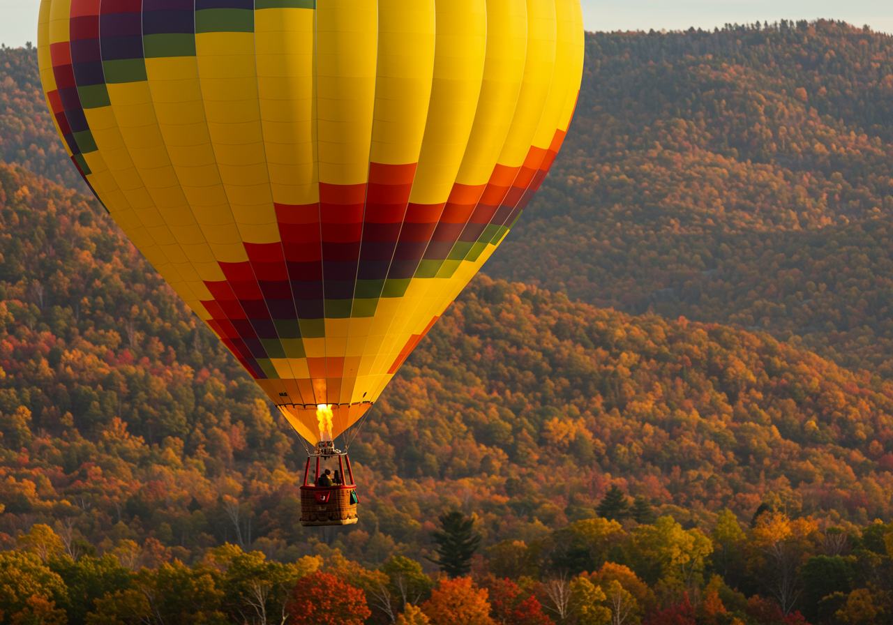 Hot Air Balloon In Park City | Fall In Park City | The Best Time To Visit Park CIty 