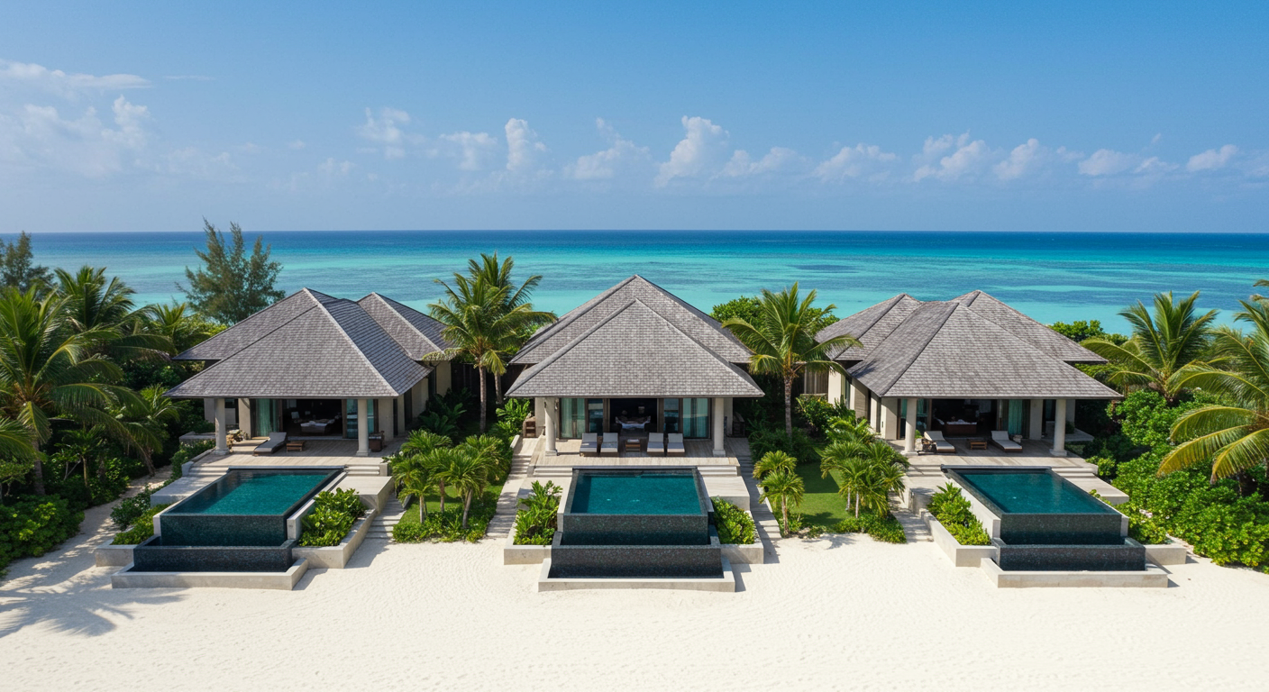 Luxury villa in the British Islands