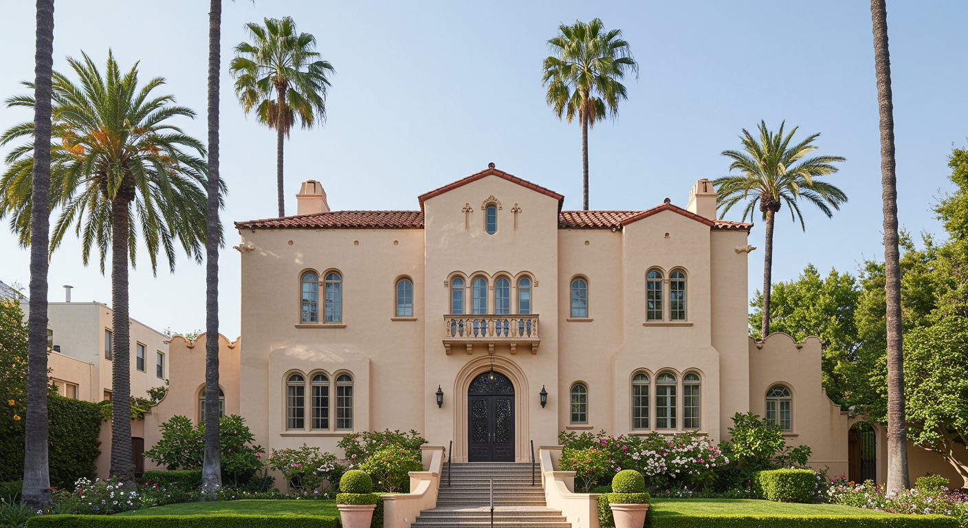Los Angeles Architecture 1900 &ndash; 1920 | Petitfils-Boos House in Hancock Park