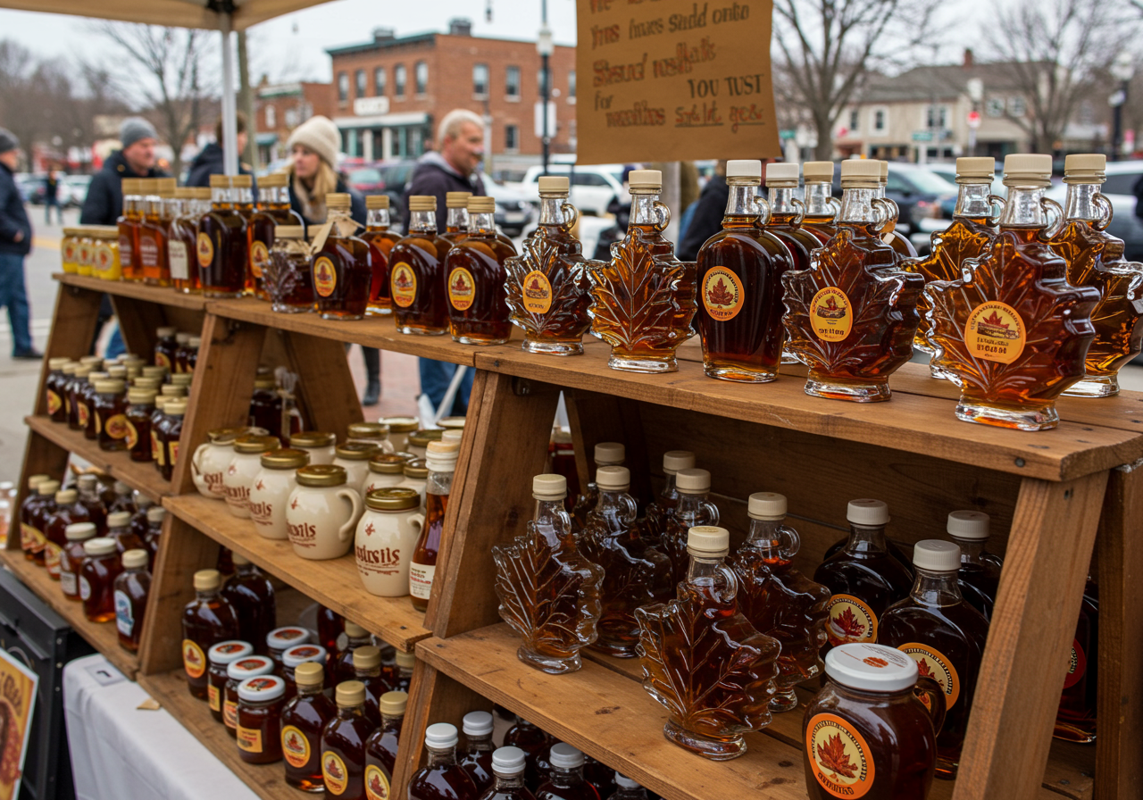 SWAC Girl: 2011 Highland Maple Festival ... Back Creek Farms maple syrup