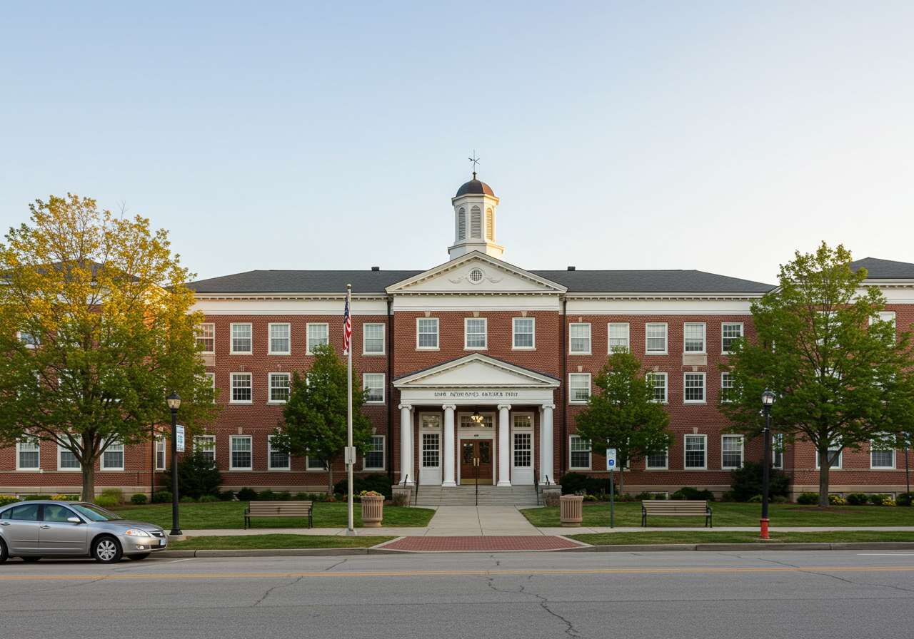 Janney Elementary School in AU Park.