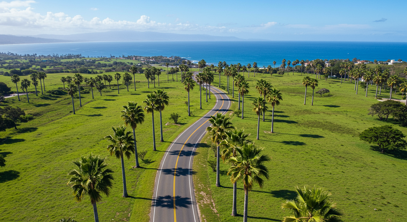 road through peahi farms