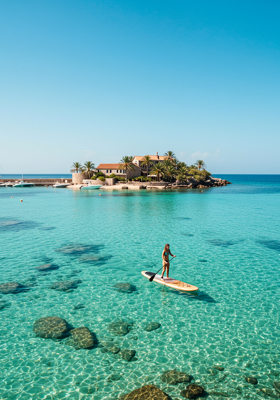 SUP (Stand Up Paddle Boarding) in Dana Point Harbor