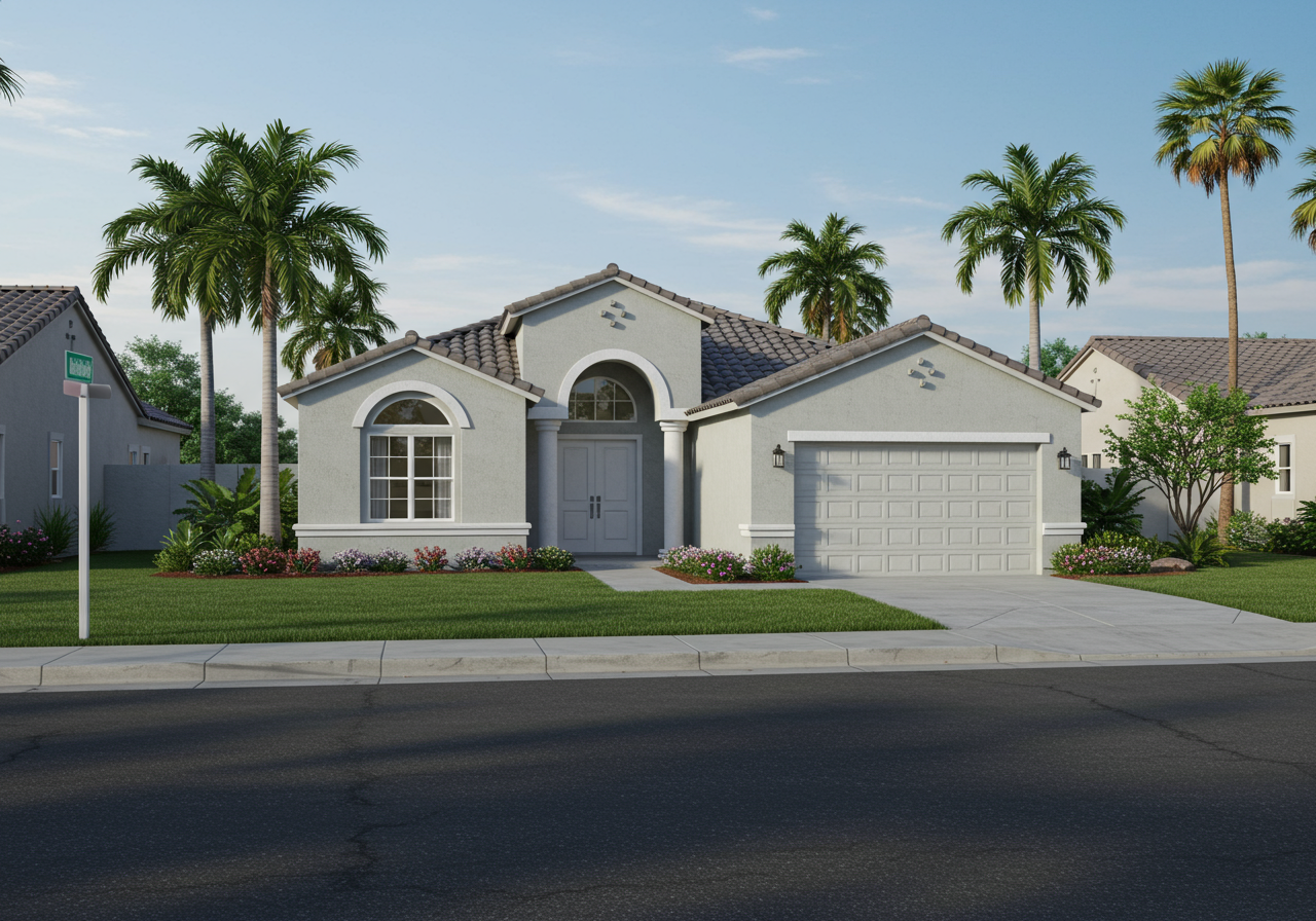 Home values for the six months ending in December 2022 increased 5.4% to 10.2% in six ZIP codes in Imperial County, including in Calexico where this home is located, according to data from Zillow.