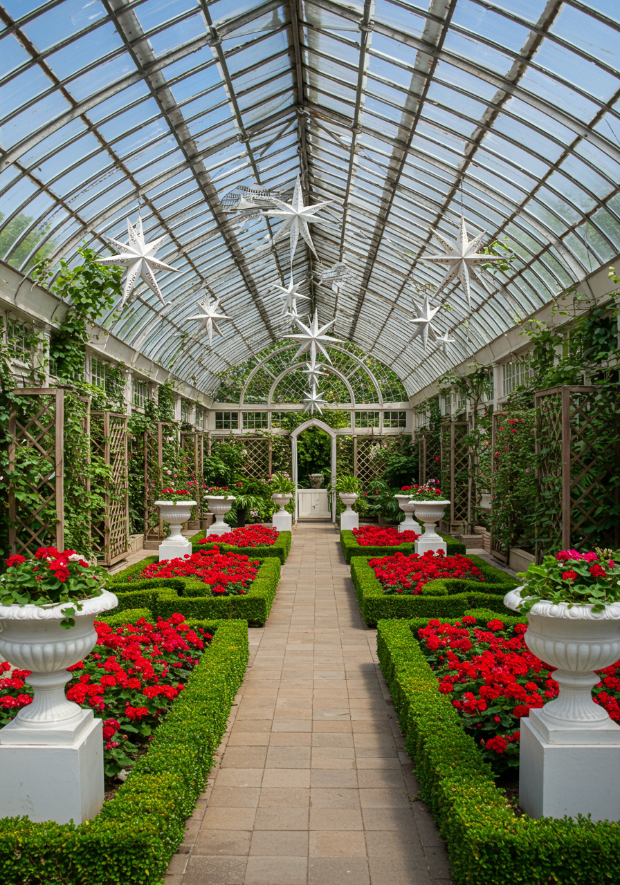 Phipps Conservatory festive holiday lights display