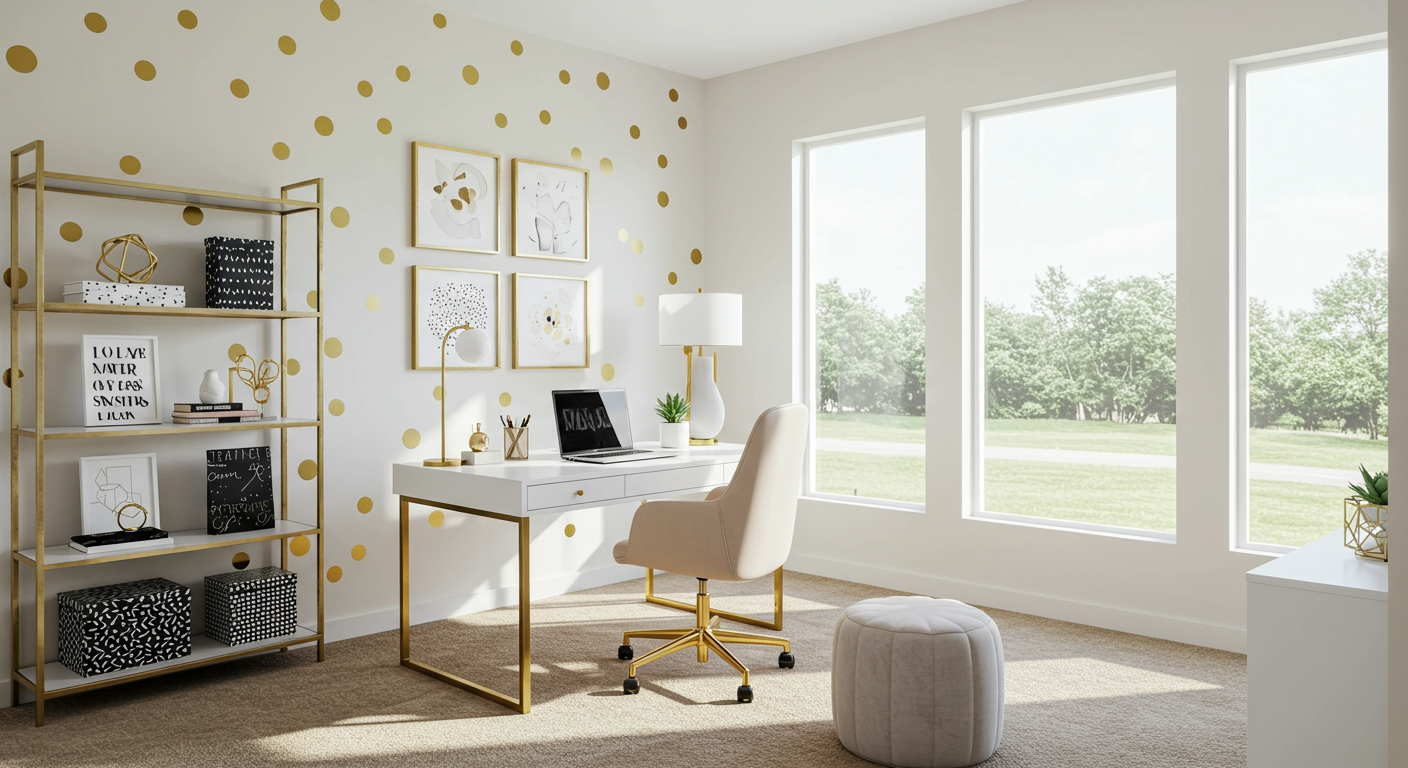 Modern Home Office Design 