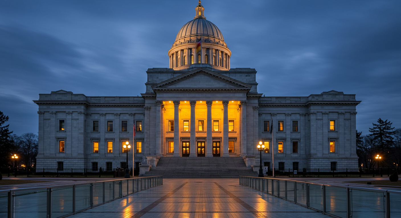 Capitol Building at dusk