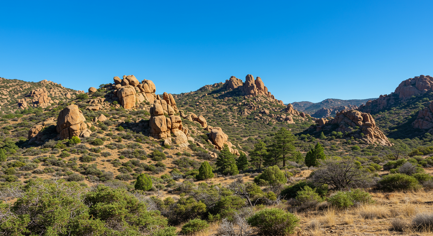 The odd rock formations of Pinnacles.