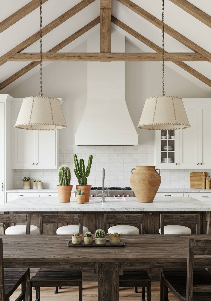 The kitchen at Keatons former Beverly Hills home.