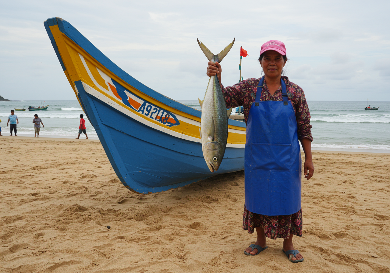 Azucena fishing- Giveback Homes