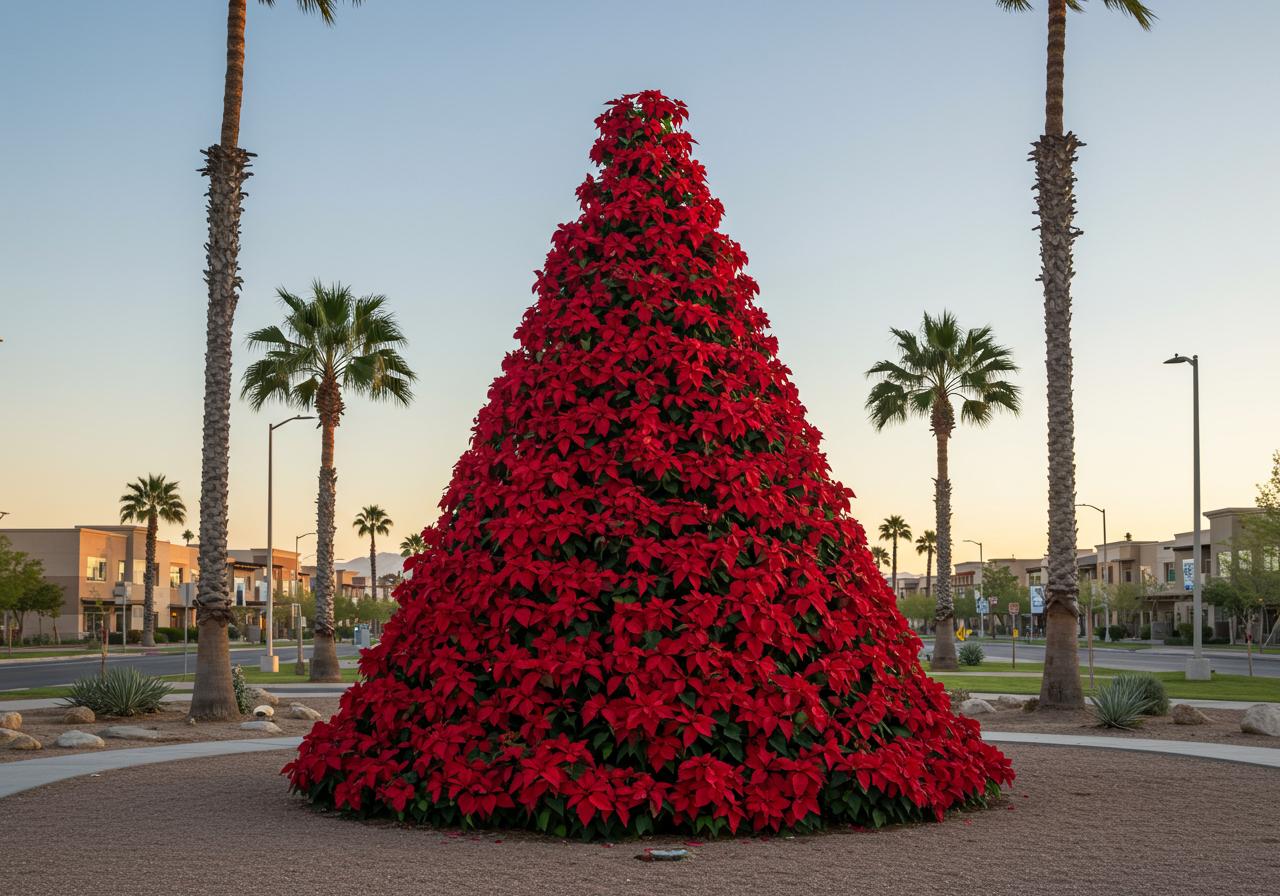 Poinsettia Tree
