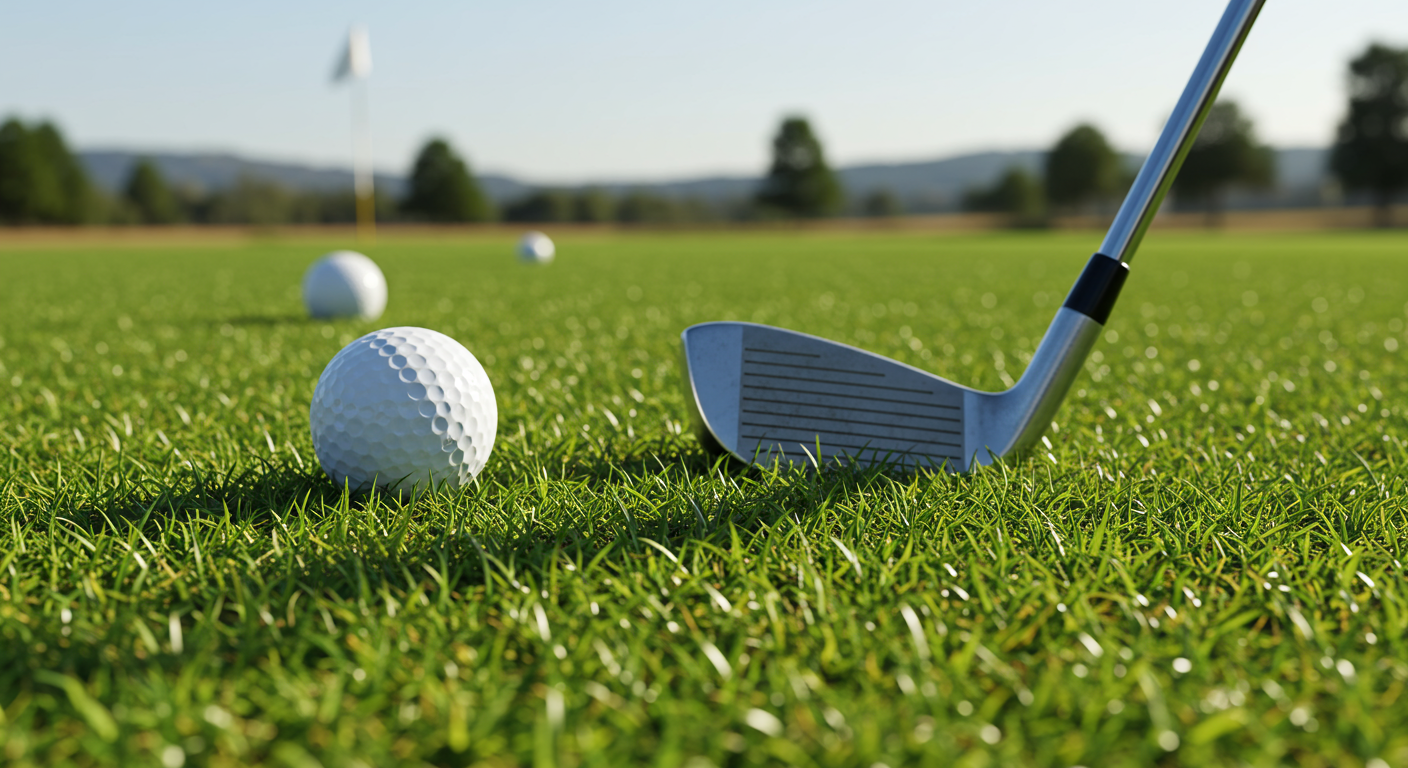 Golf Stick and Ball
