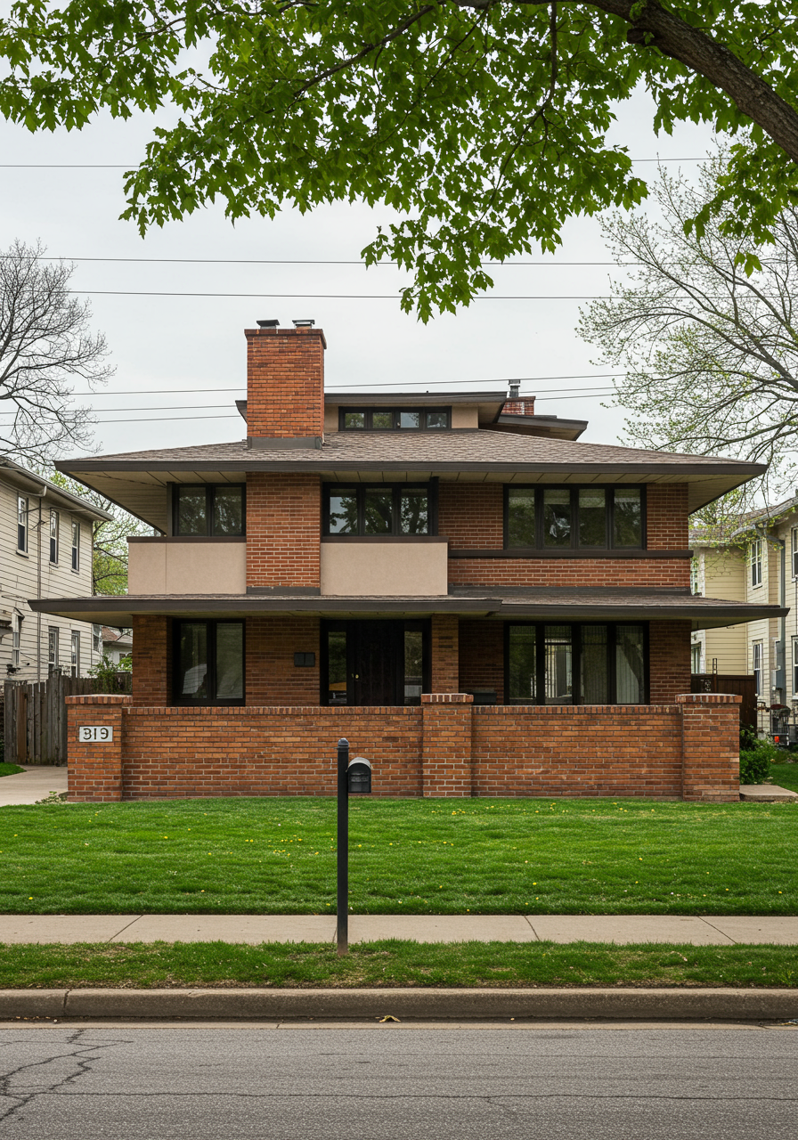 prairie school robie house