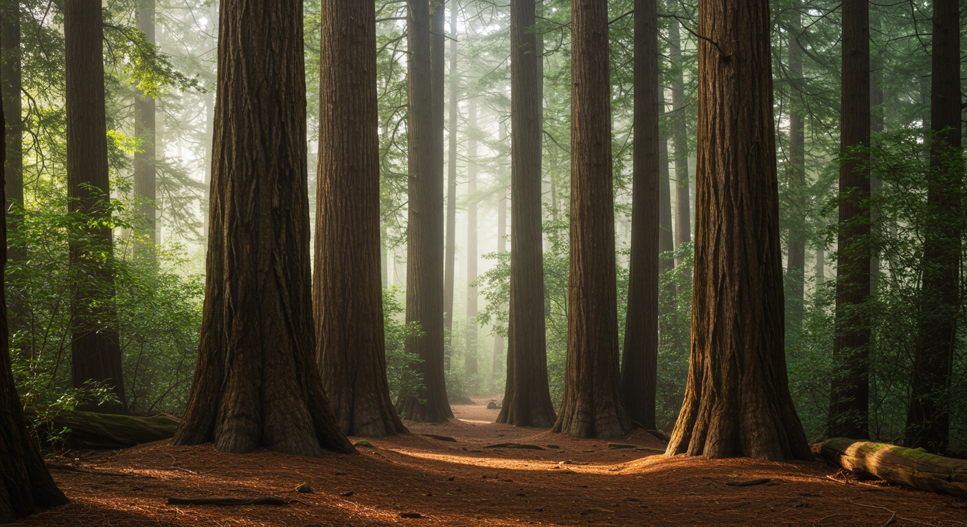 redwood empire, Northern California campgrounds