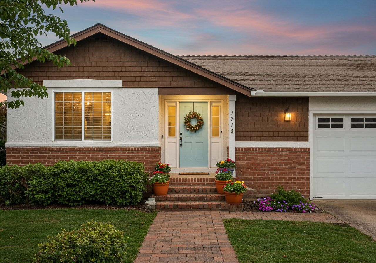 This one-story 1950s home fetched $1 million when it sold...