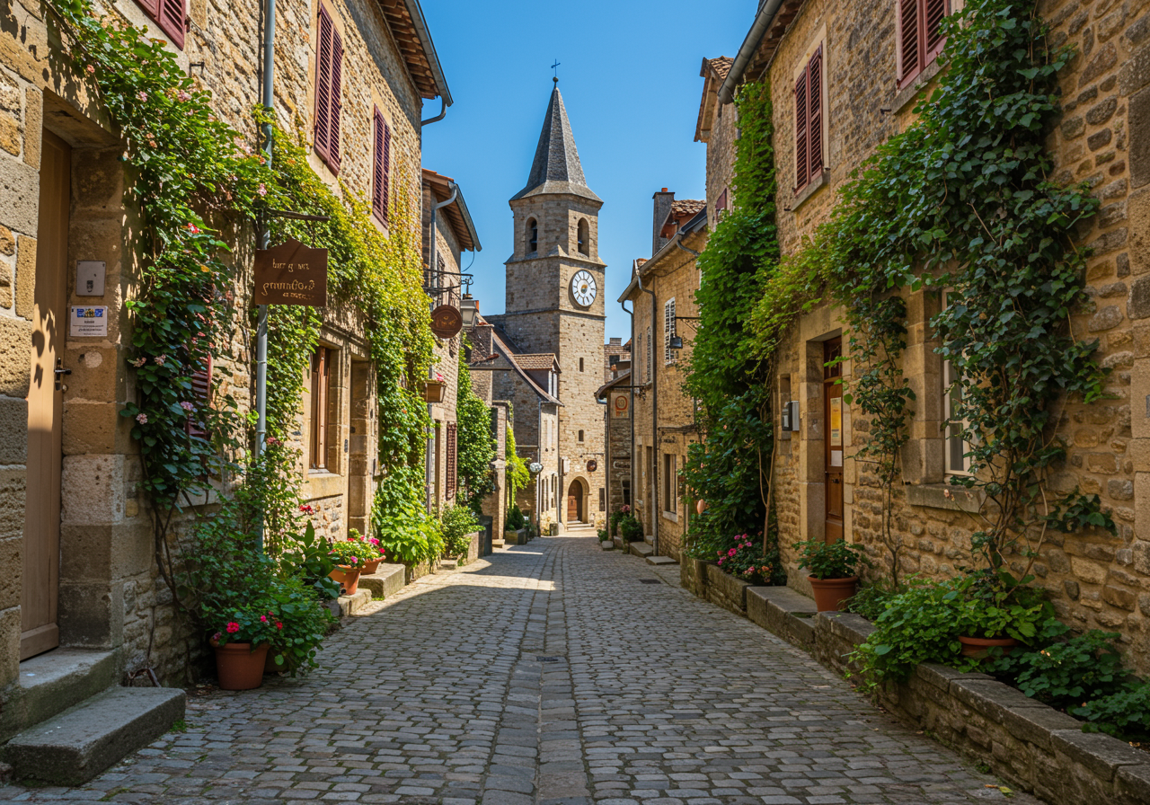Stockbridge mews street in Edinburgh, Scotland