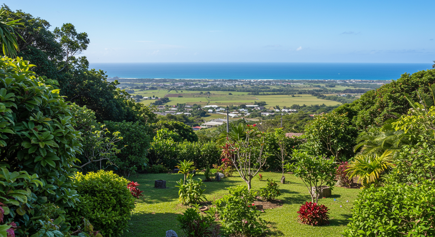 lots of small fruit trees in hawaii