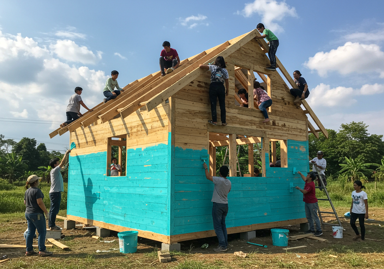 Northrop Group of Compass Denver - Giveback Homes El Salvador 2024