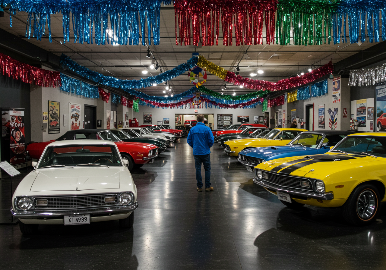 See the Batmobile (and tons of other famous cars) at the Volo Auto Museum