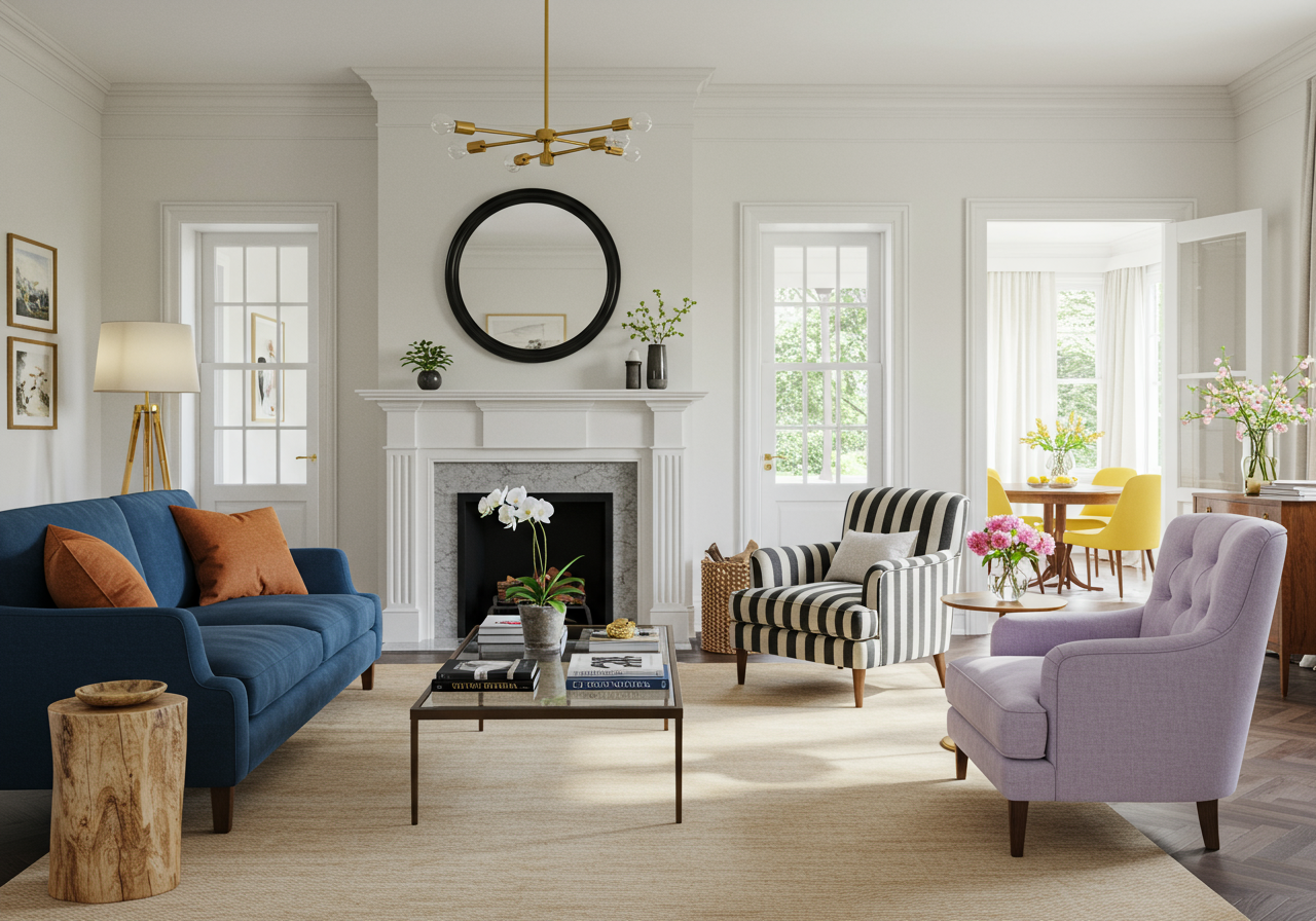 Top 10 Accent Chair Living Room Ideas to Transform Your Space - Decorilla Online Interior Design