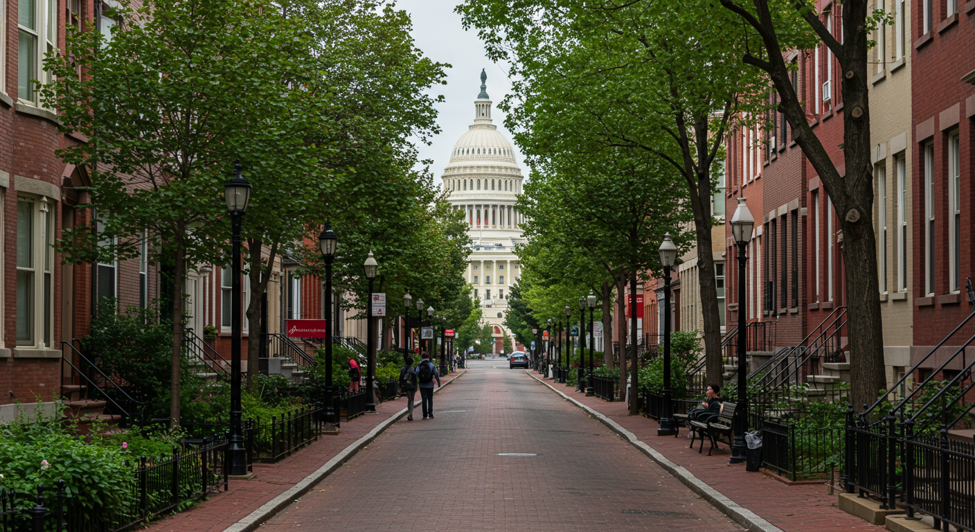 Capitol Hill | Aerial view of Capitol Hill in Washington, DC… | Flickr
