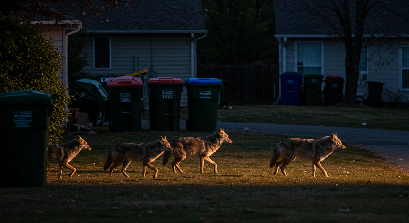 Coyotes in Raleigh